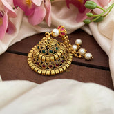 Antique Gold Look Alike Aandaal Kondai-G13107