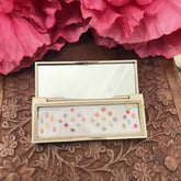 Vriksham Designer Ractangular Compact Bindi Mirror Kit-BB3576