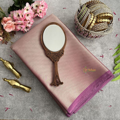 Vriksham Rashmika Lavender Organza Saree-Handloom-VS4236