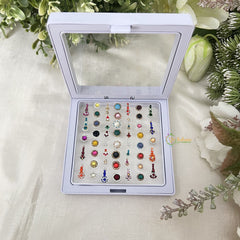 Vriksham Vriksham Fancy Mixed Shape Bridal Bindi Case-BB286