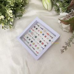 Vriksham Vriksham Fancy Mixed Shape Bridal Bindi Case-BB286