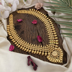 Vriksham Gold Look Alike Traditional Long Neckpiece-G17287