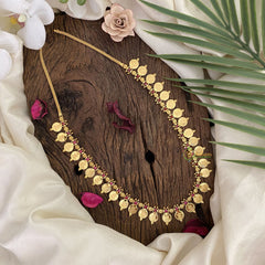 Vriksham Premium Lakshmi Coin Kaasu Mala Mid Length Neckpiece-G17255