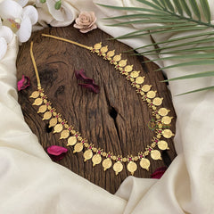 Vriksham Premium Lakshmi Coin Kaasu Mala Mid Length Neckpiece-G17255