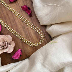 Vriksham Elegant 3 Layred Pearl Beaded Mala-G20114