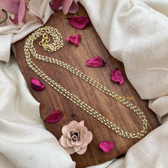 Vriksham Statement Piece 3 Layred Pearl Beaded Mala-G20116