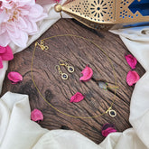 Vriksham Exquisite Tear Drop Invisible Chain-Purple-G18380