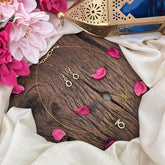 Vriksham Exquisite Tear Drop Invisible Chain-Blue-G18398