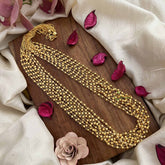 Vriksham Antique 8 Layre Gold Beaded Mala-G20109