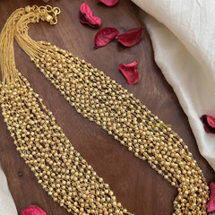 Vriksham Swarna 15 Layer Multi-Strand Gold Beaded Mala-G20107