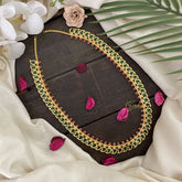 Vriksham Traditional Kerala Manga Neckpiece-60 Manga-Green-G17274