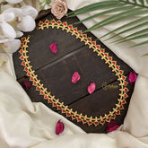 Vriksham Tradional Kerala Palakka Neckpiece-50 Palakka-Red-G17269