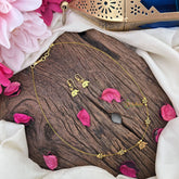 Vriksham Gold Look Alike Elephant Pendant Invisible Chain-G18417