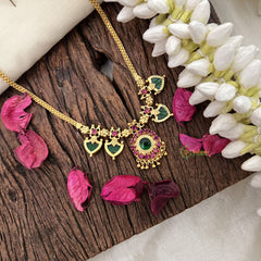 Traditional Kerala Palakka Short Neckpiece-G11372