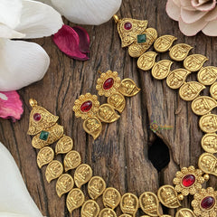 Vriksham Lakshmi Pendant With 2 Layer Maanga Neckpiece-G17212