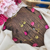 Vriksham Gold Look Alike Butterfly Pendant Invisible Chain-G18413