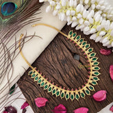 Vriksham Gold Look Alike Naga Padam Short Neckpiece-30 Petals-G17242