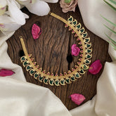 Vriksham Gold Look Alike Traditional 25 Maanga Neckpiece-G17229