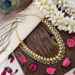 Vriksham Gold Look Alike Traditional 30 Maanga Neckpiece-G17230