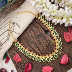 Vriksham Gold Look Alike Traditional 30 Maanga Neckpiece-G17230