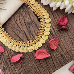 Vriksham Traditional Lakshmi Coin Neckpiece-G18943