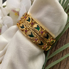 Vriksham Kerala Maanga Bangles-Kerala Style Bangles-G17227