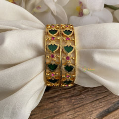 Vriksham Kerala Palakka Bangles-Kerala Style Bangles-G17226