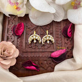 Vriksham Half Moon Pearl Detailing Kundan Jadau Bugadi-J4147