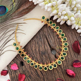 Traditional Kerala Round Palakka Short Neckpiece-G13299