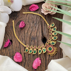 Vriksham Traditional Kerala Maanga Pendant Neckpiece-10 Maanga-G17248