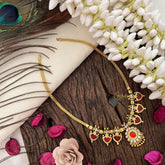 Traditional Kerala Palakka Neckpiece-6 Palakka - G15309