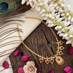 Traditional Kerala Palakka Neckpiece-6 Palakka - G15309