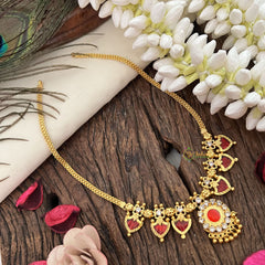 Traditional Kerala Palakka Neckpiece-6 Palakka - G15309