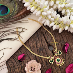 Traditional Kerala Palakka Short Neckpiece-G11373