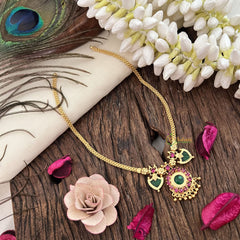 Traditional Kerala Palakka Short Neckpiece-G11373