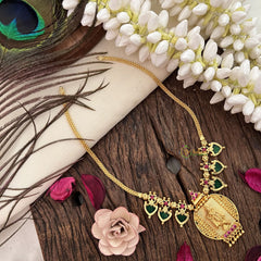 Vriksham Gold Look Alike Krishna Pendant With Kerala Palakka Neckpiece-G17246