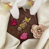 Vriksham Gold Look Alike Antique Style AD Stone Saree Pin-Saree Brooch-G17321