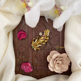 Vriksham Antique Lotus AD Stone Saree Pin-G17302