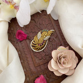 Vriksham Exquisite AD Stone Saree Pin-Saree Brooch-G17316