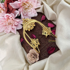 Vriksham Gold Look Alike Radha Krishna Vangi /Armlet-Red Green-G18514