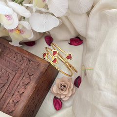 Vriksham Palakka Bangles -Kerala Style Bangles-Red-G18503