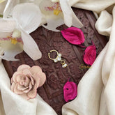 Vriksham Vintage Style Septum Ring & Pearls-White-G20179