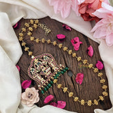 Vriksham Gold Look Alike Traditional Sri Lalitha Devi Mogappu Chain-G18513