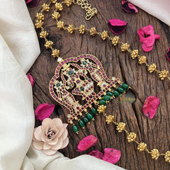 Vriksham Gold Look Alike Traditional Sri Lalitha Devi Mogappu Chain-G18513