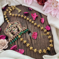Vriksham Gold Look Alike Traditional Sri Lalitha Devi Mogappu Chain-G18513