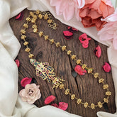Vriksham Gold Look Alike Traditional Vitthal Krishna Mogappu Chain-G18512