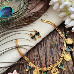 Vriksham Queen Victoria Coin With Kerala Palakka Neckpiece-G19238