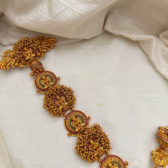 Premium Matt Lakshmi Jada Billai Bridal Hair Accessory-G13125