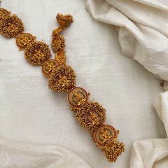 Premium Matt Lakshmi Jada Billai Bridal Hair Accessory-G13125