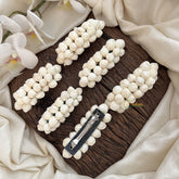 Vriksham Traditional Indian Jasmine Hair Clip-Set of 6-RG271